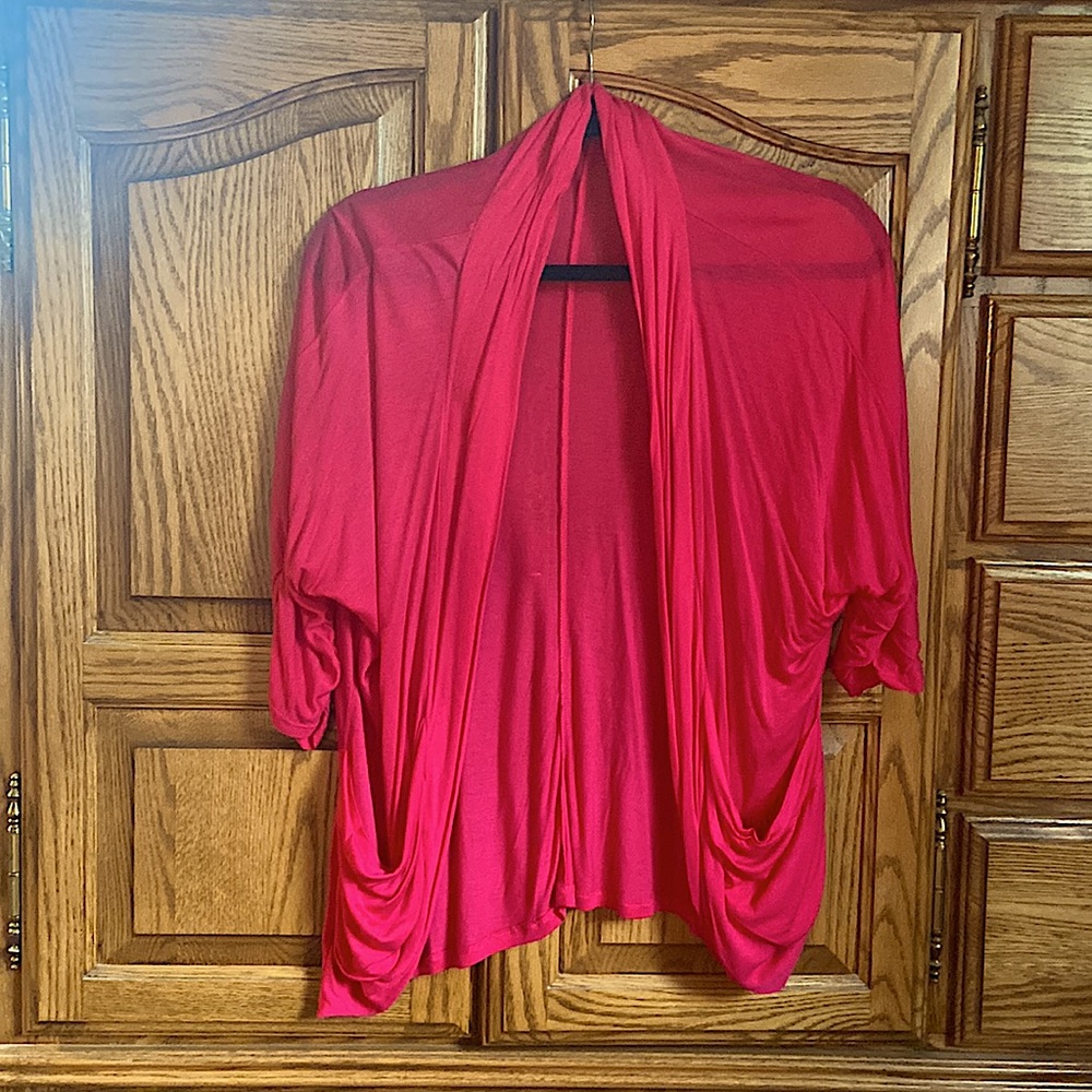 Active Basic sheer flowy jacket